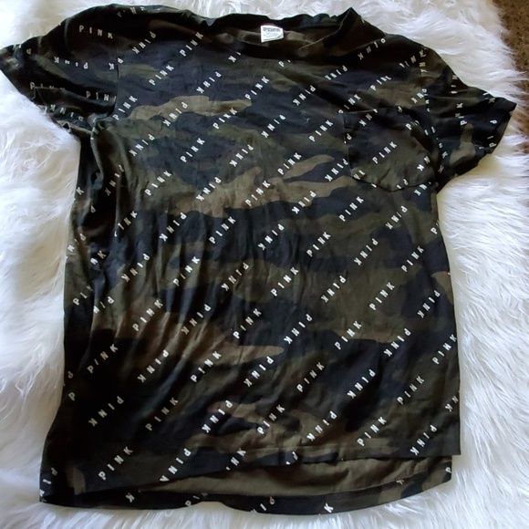PINK Victoria's Secret Tops - Vs pink campus shirt